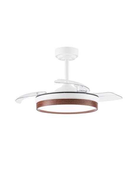 Ventilador LED aspas plegables Panam Mini Cerezo 46W 5520Lm CCT
