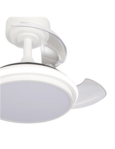 Ventilador LED Antila Mini XS Blanco 35W 3000Lm CCT