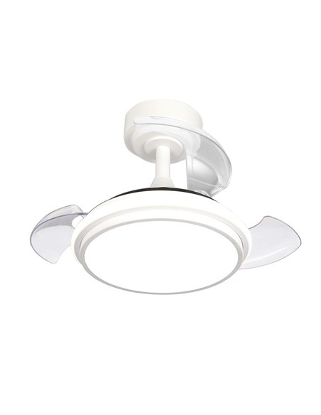 Ventilador LED Antila Mini XS Blanco 35W 3000Lm CCT