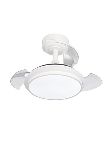 Ventilador LED Antila Mini XS Blanco 35W 3000Lm CCT