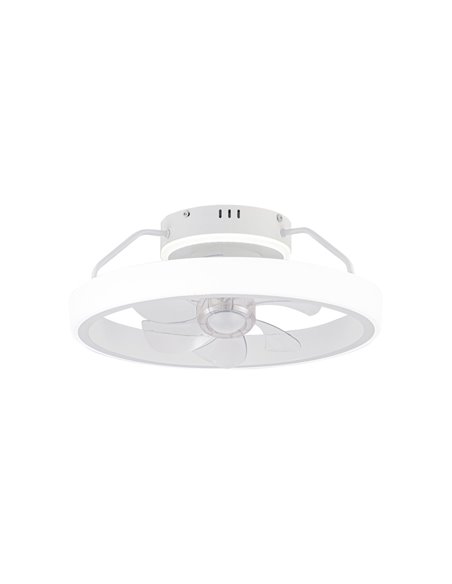 Ventilador Plafón LED Dinirot Blanco 50W 4800Lm. CCT Dim
