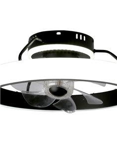 Ventilador Plafón LED Dinirot Negro 50W 4800Lm. CCT Dim 2