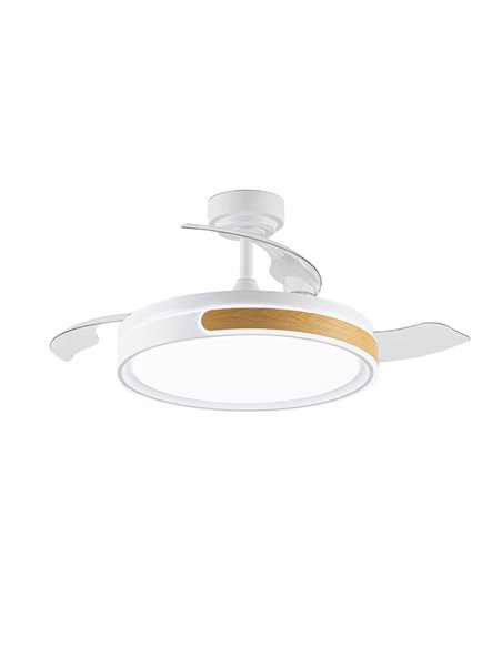 Ventilador LED aspas plegables Movic 72W 7920Lm CCT