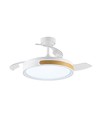 Ventilador LED aspas plegables Movic 72W 7920Lm CCT