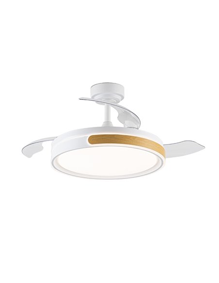Ventilador LED aspas plegables Movic 72W 7920Lm CCT