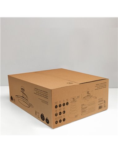 Ventilador LED aspas plegables Movic 72W 7920Lm CCT