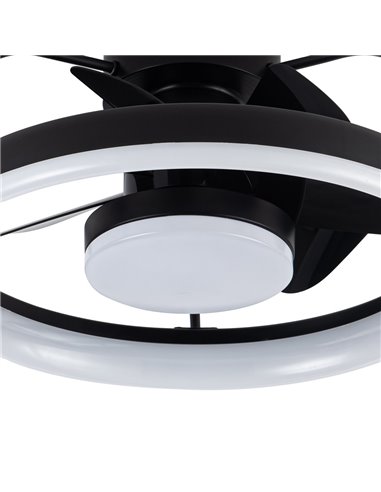 Ventilador de techo LED Strike 50W 4800Lm. CCT Dim