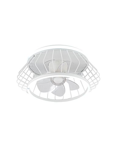 Ventilador Plafón LED Cobra Blanco 50W 4800Lm. CCT Dim
