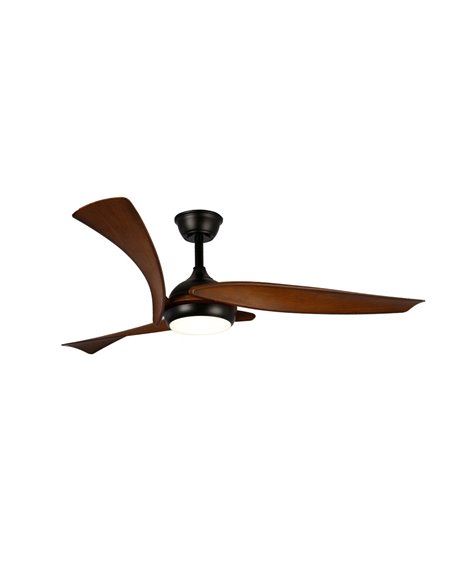 Ventilador de techo LED Enna Negro 24W 2400Lm CCT Dim