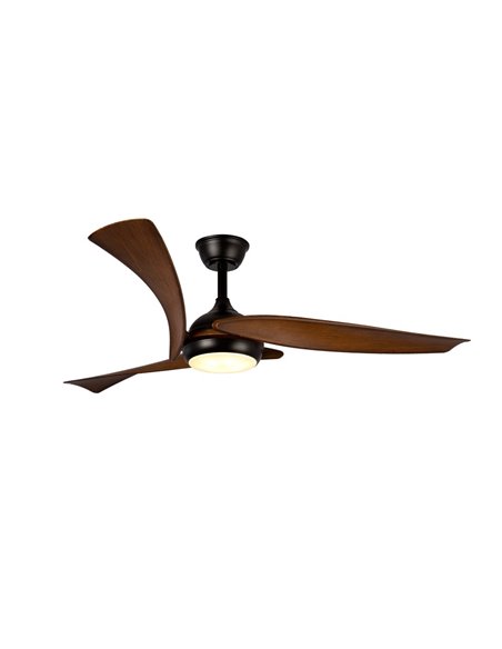 Ventilador de techo LED Enna Negro 24W 2400Lm CCT Dim