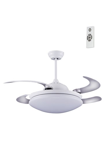 Ventilador AC Klon blanco Led 36W 4000K
