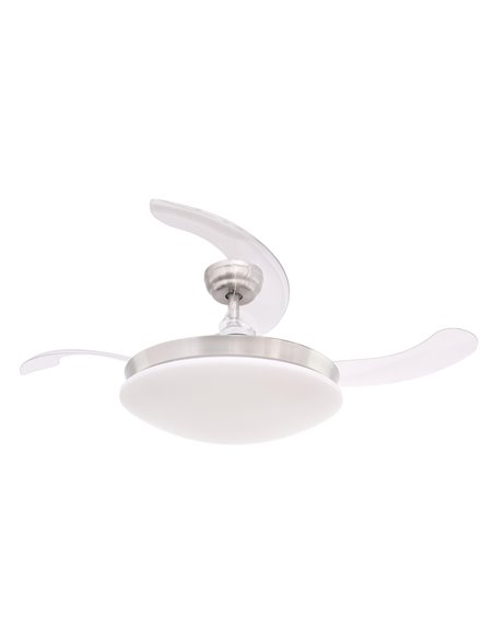 Ventilador DC María LED-CCT y Altavoz oculto