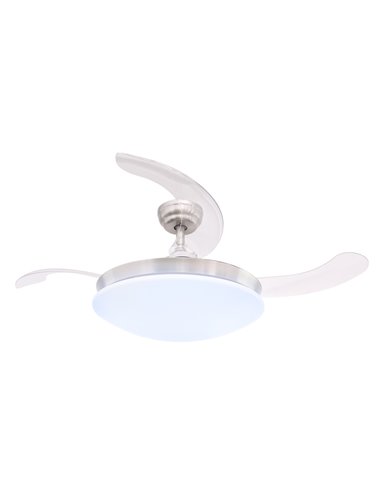Ventilador DC María LED-CCT y Altavoz oculto