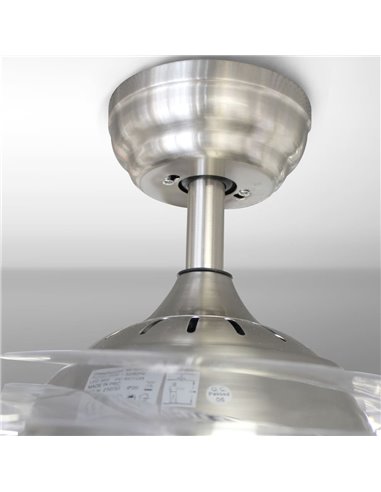 Ventilador DC María LED-CCT y Altavoz oculto