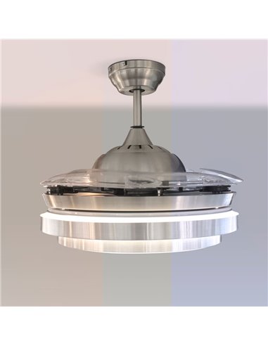 Ventilador DC Klon plus Led 50W CCT