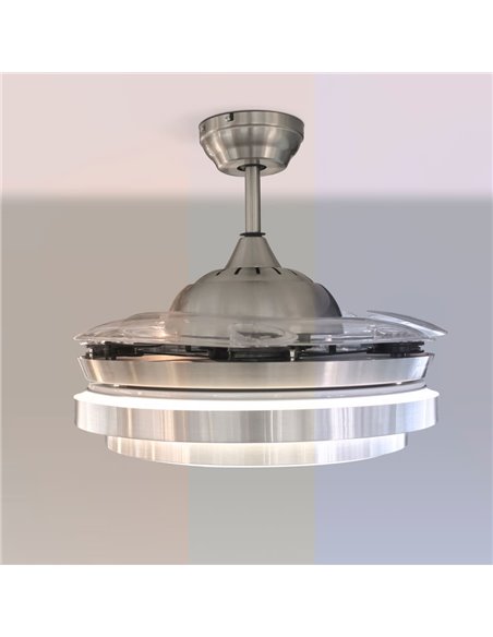 Ventilador DC Klon plus Led 50W CCT