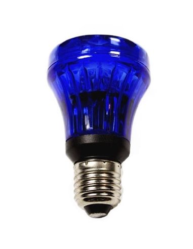 Lâmpada E27 azul 10W