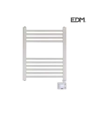 Radiador/toallero eléctrico blanco con temporizador EDM