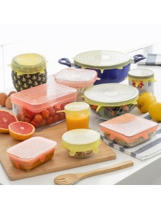 Set 10 tapas de cocina reutilizables Lilyd INNOVAGOODS 2