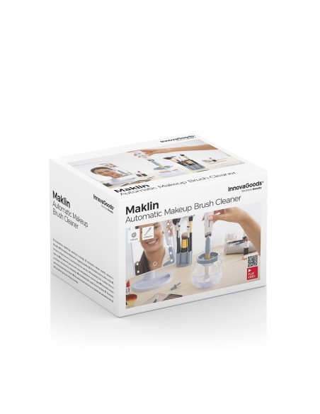 Maklin INNOVAGOODS Detergente e asciuga pennelli per trucco automatico