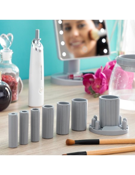 Maklin INNOVAGOODS Detergente e asciuga pennelli per trucco automatico