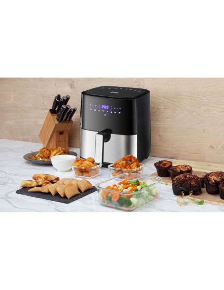 Friggitrice ad aria da 5 litri con display LED EDM