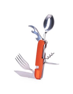 Faca multiferramenta + talheres série Aconcagua EDM