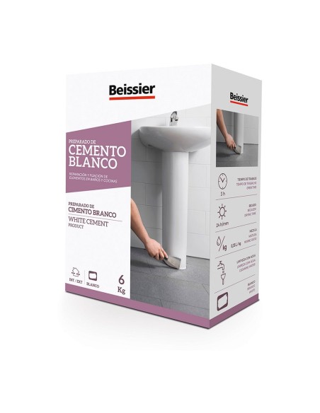 BEISSIER cemento bianco 6kg 70163-001
