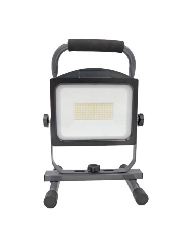 Spot/projecteur LED rechargeable 50W 5 000lm 12 000mAh 6 500K EDM