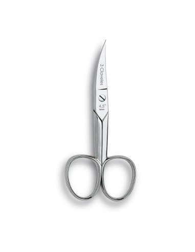 Ciseaux à ongles courbés 4,5" 3 CLAVELES
