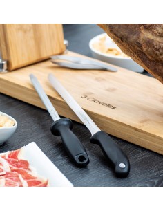 EVO ham knife and B sharpening steel set 3 CLAVELES 2