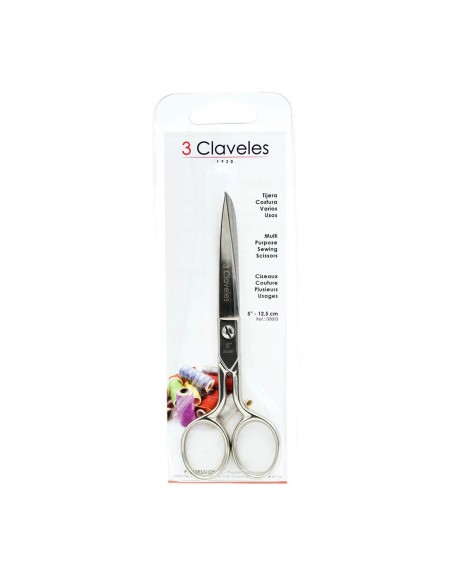 Castilian sewing scissors 5" B 3 CLAVELES