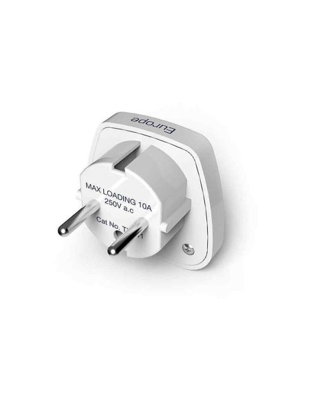 Worldwide multiple input adapter European plug output TRAVEL BLUE TB-901