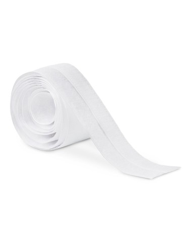Adhesive roll closure hook loop 20mm x 1.5m white INOFIX 2144-2