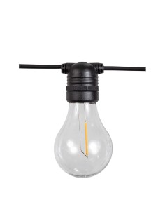 Allegra garland black cable 8m 10 NEW GARDEN bulbs 2