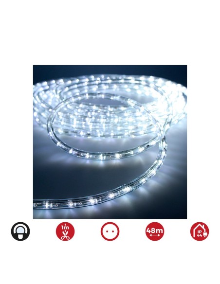 Flexiled 2-way fixed tube 48m 30 leds/m cold white EDM