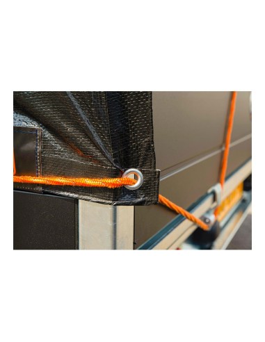 Bâche noire pour remorque 3x4m BLACK+DECKER