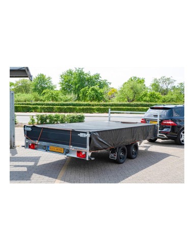 Bâche noire pour remorque 3x4m BLACK+DECKER