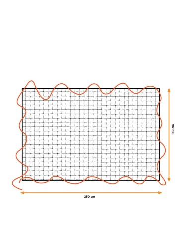 Rete cargo elastica 1,6x2,5m maglia 10x10cm BLACK+DECKER