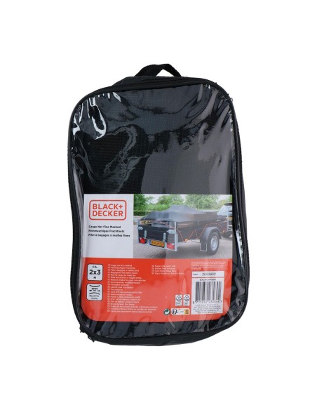 Rete cargo elastica 2x3m con 14 occhielli BLACK+DECKER