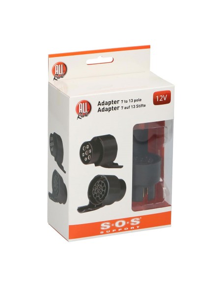 Adattatore per rimorchio 12v da 13 a 7 pin ALL RIDE