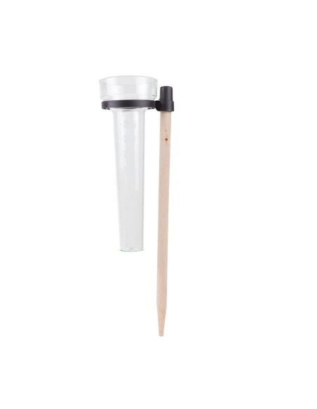Pluviomètre BENSON avec support en bois
