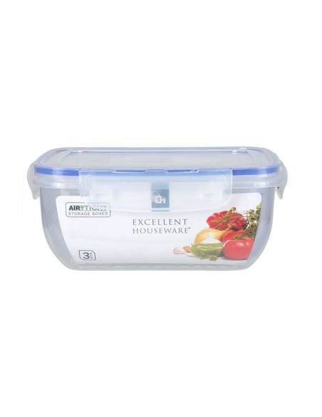Set mit 3 Lunchboxen aus Kunststoff EXCELLENT HOUSEWARE 024001010
