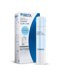 Système de filtration d'eau pour robinet mypure slim v-mf, filtre à eau BRITA 1053236 2