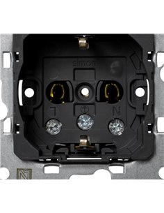 Bipolar socket 2P + TT Simon 75432-39 2