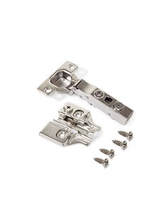 Emuca Hinge, D. 35 mm, full overlay, 100º opening, plates for screwing, 20 pcs. 2