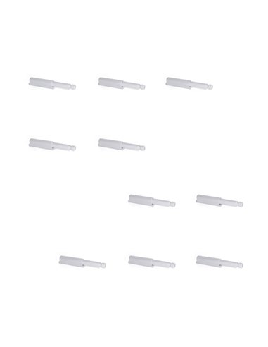 Emuca Latches for doors, Plastic, Grey, 10 pcs.