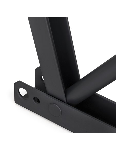 Emuca Conjunto de mecanismos de elevação para mesas de centro, permite elevar a mesa 135mm, Aço, Pintado em preto EMUCA - 7