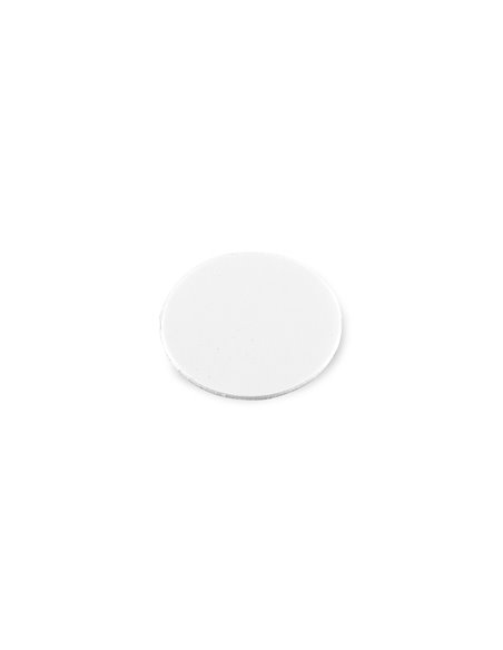 Emuca Abdeckkappe für Schrauben, selbstklebend, D. 20 mm, Weiß, 900 St.