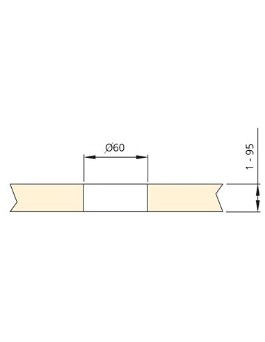 Emuca Multiconector extraíble Vertikal, 3 enchufes tipo Schuko, 2 USB tipo A, Plástico y Aluminio, Pintado negro